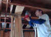 Michael using half inch drill 2.JPG (24185 bytes)