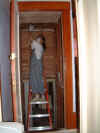 Pulling plaster in hallway.JPG (30236 bytes)