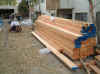Stack of wood in driveway.JPG (61434 bytes)